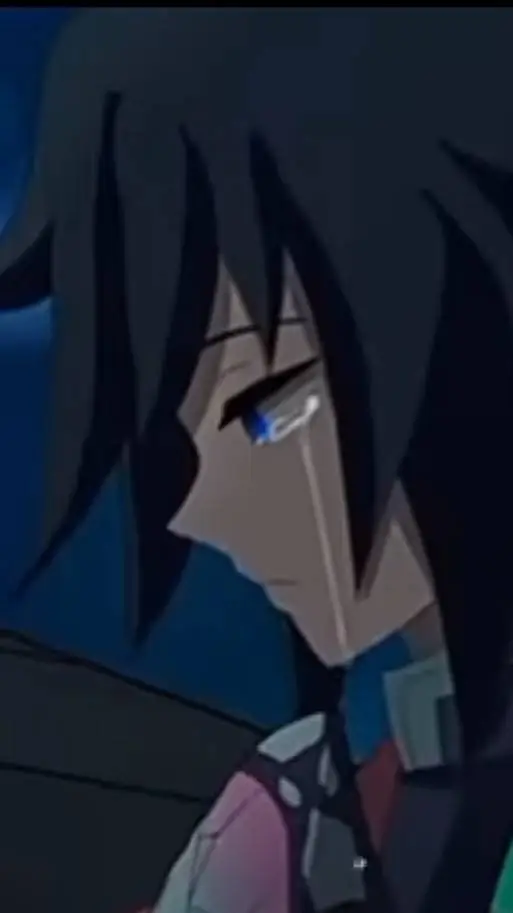 ai character: sad giyu  background