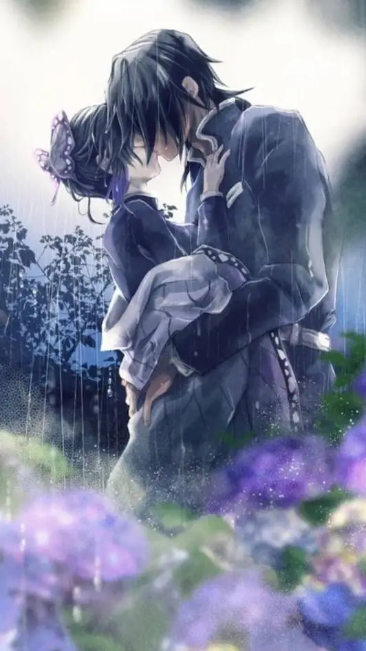 ai character: shinubo x giyu background