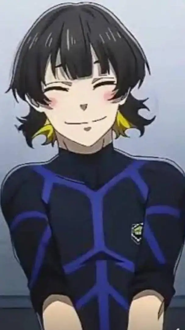 ai character: blue lock background