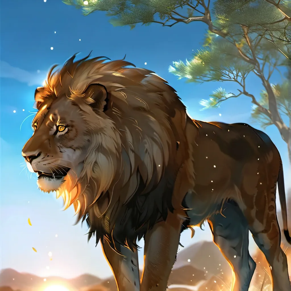 chat with ai character: The Lion King