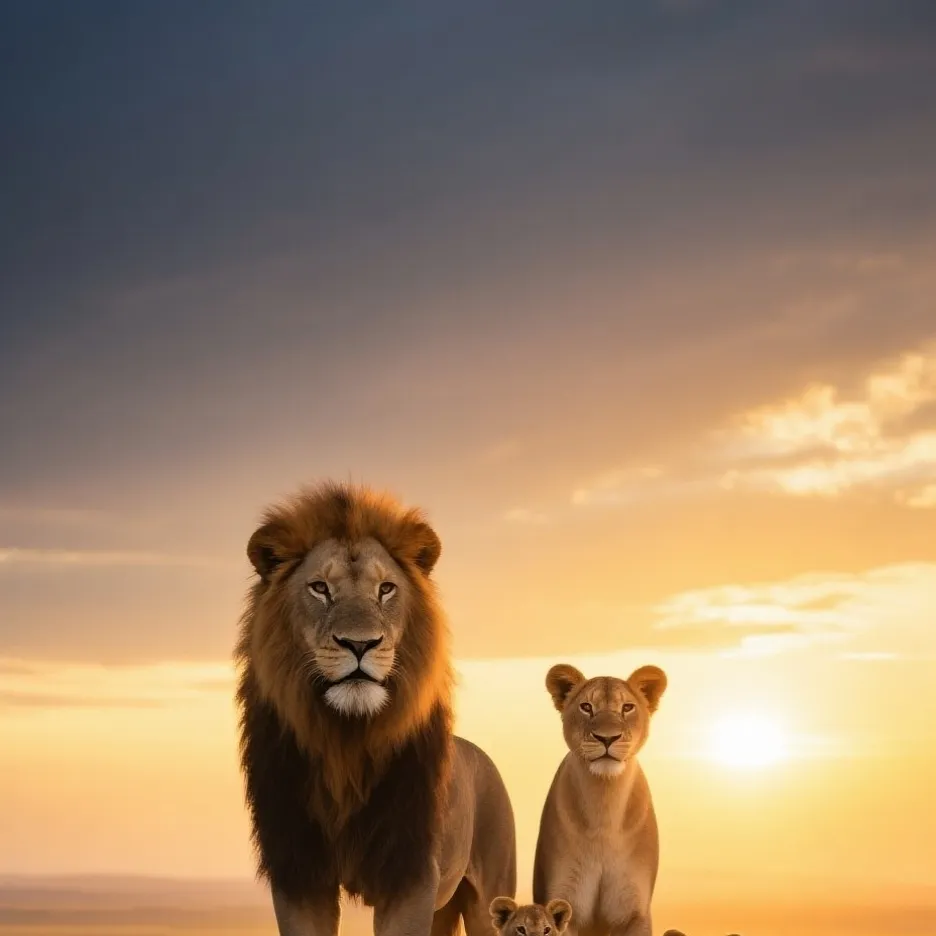 chat with ai character: The Lion Pride