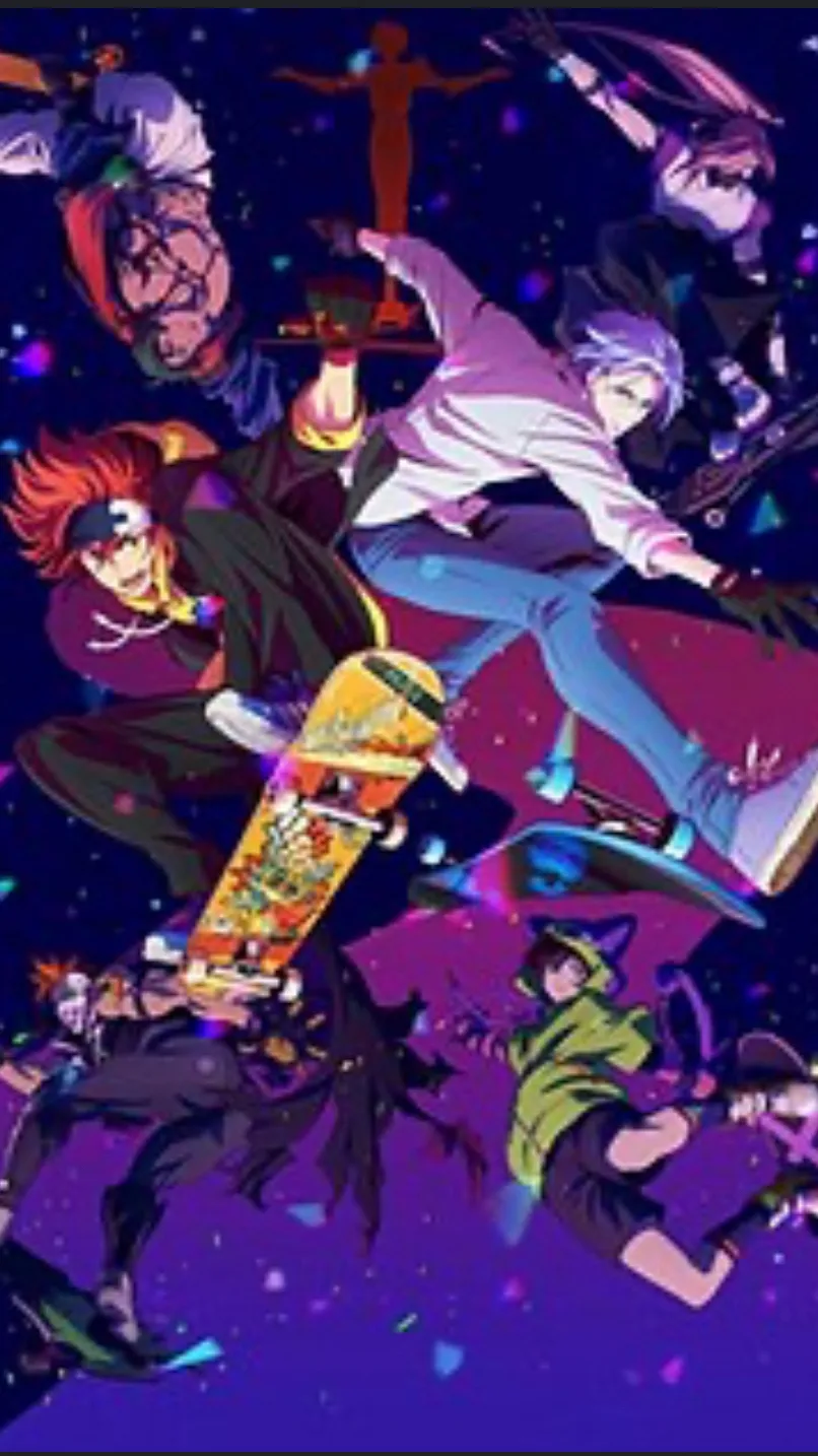 ai character: Sk8 the infinity  background