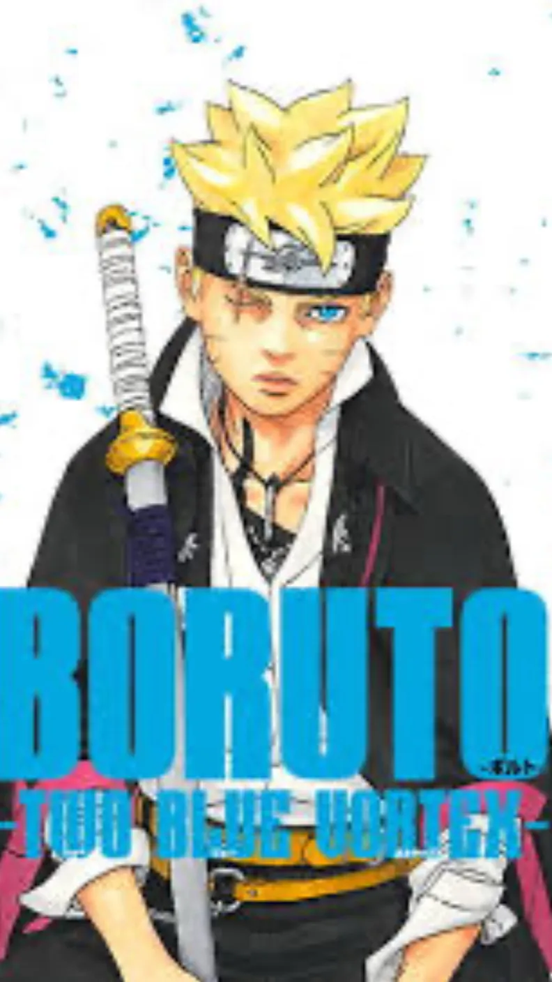 ai character: True blue vortex background