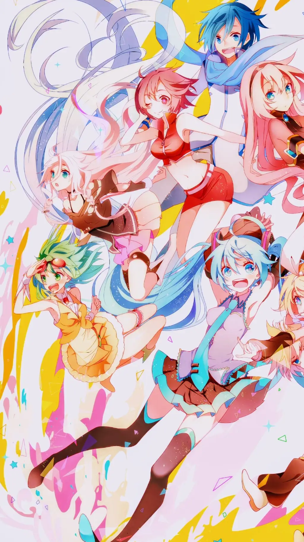 ai character: PJSK background