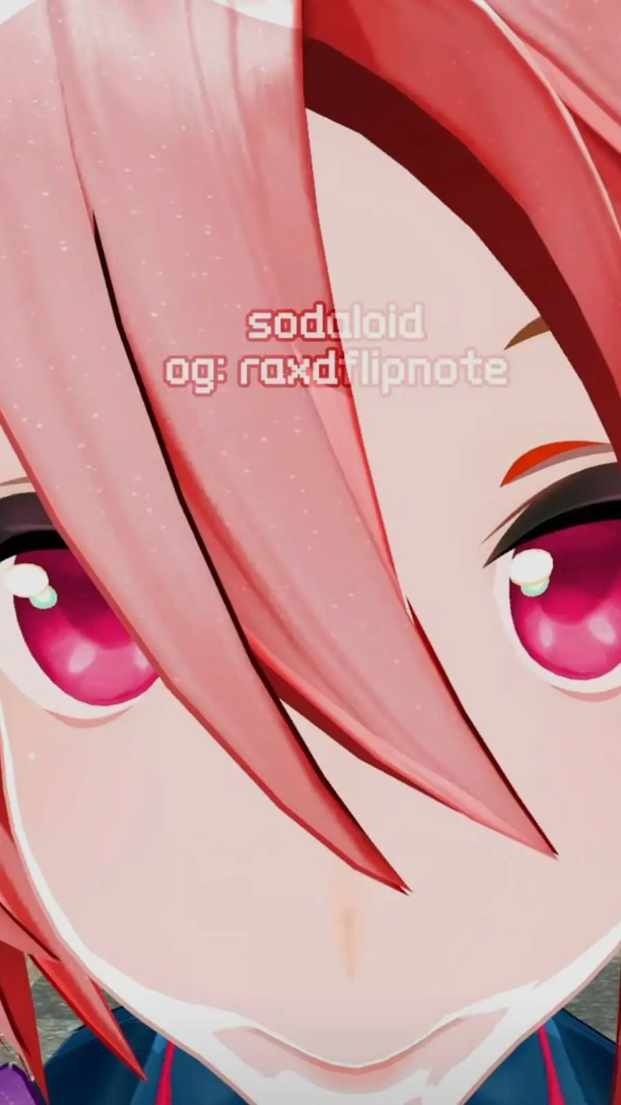 ai character: Kasane Teto background