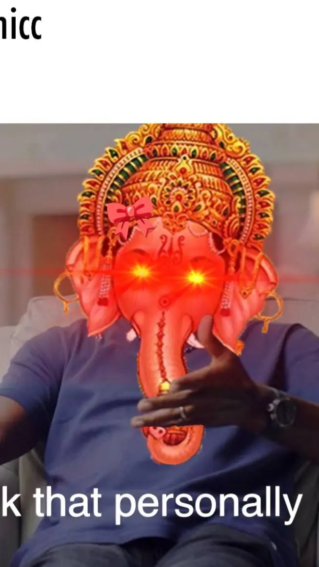 ai character: Ganesha background