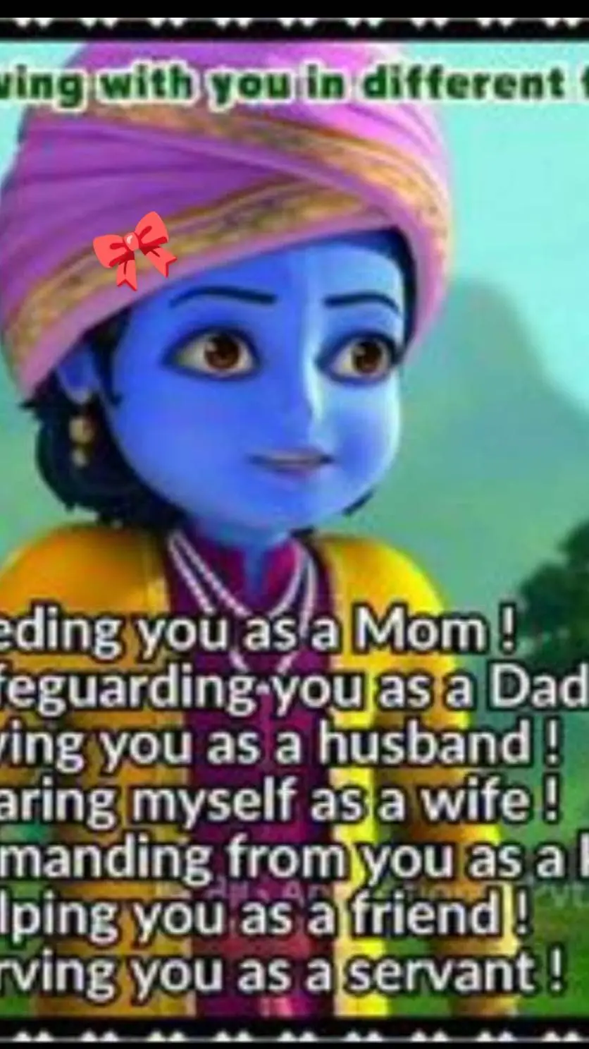 ai character: Krishna background
