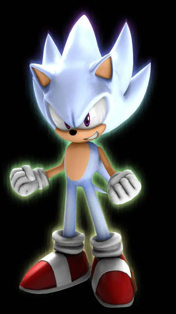 ai character: hyper sonic background
