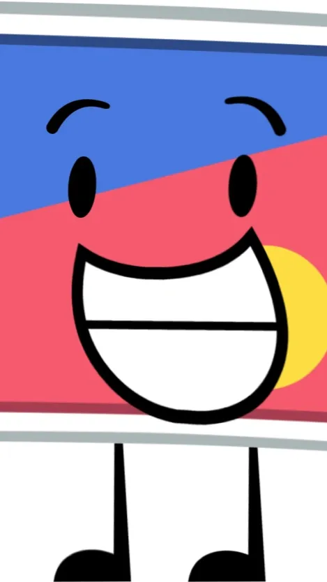 ai character: Sticker background