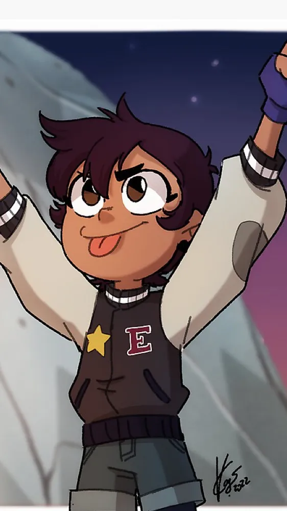 ai character: Luz noceda background