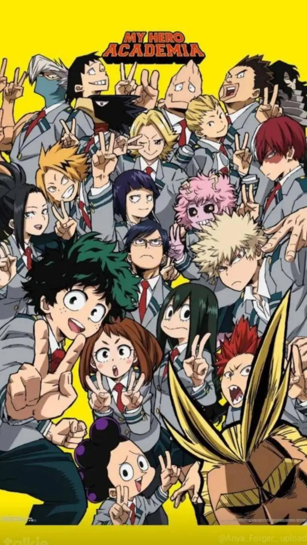 ai character: mha dormroom chaos background