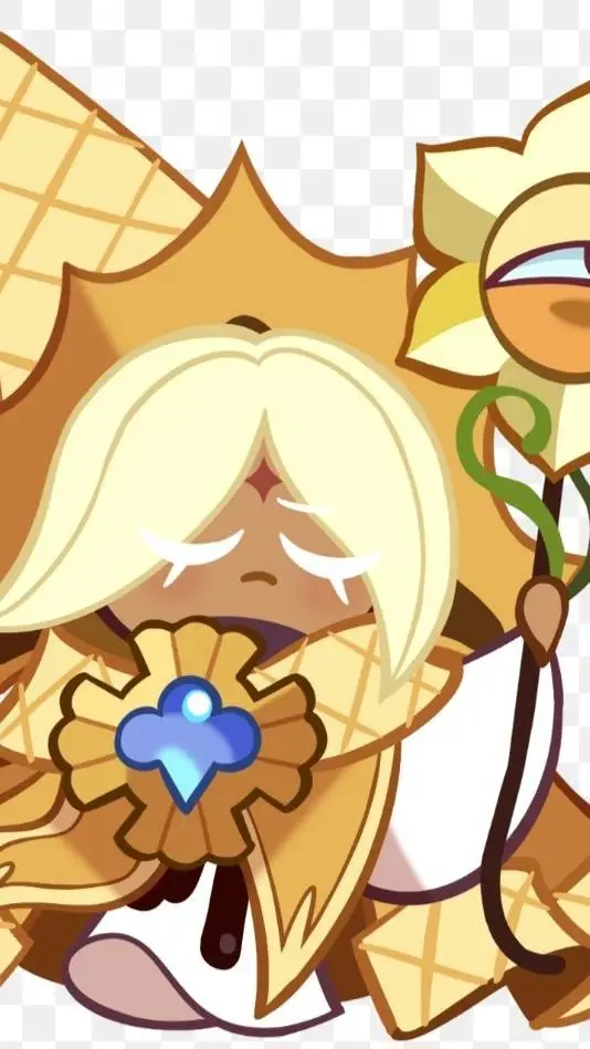 ai character: PureVanilla Cookie background