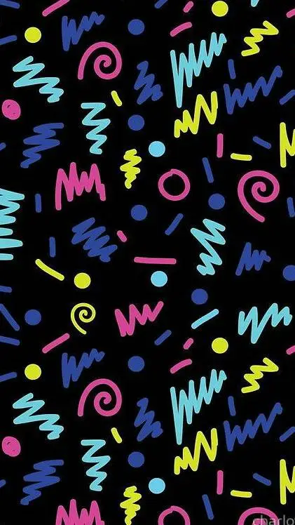 ai character: Triple triangle background