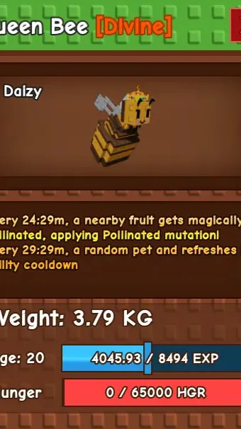 ai character: Queen bee (gag) background