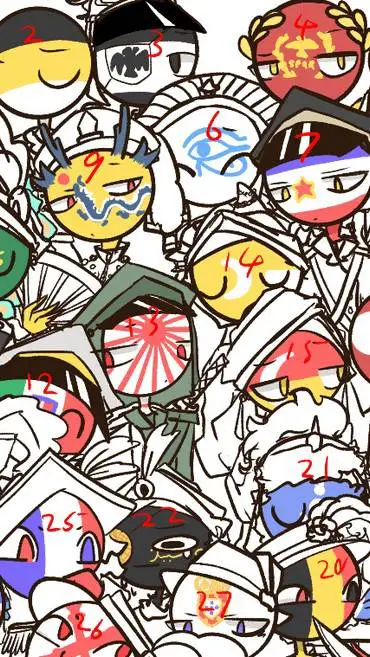 ai character: Countryhumans background