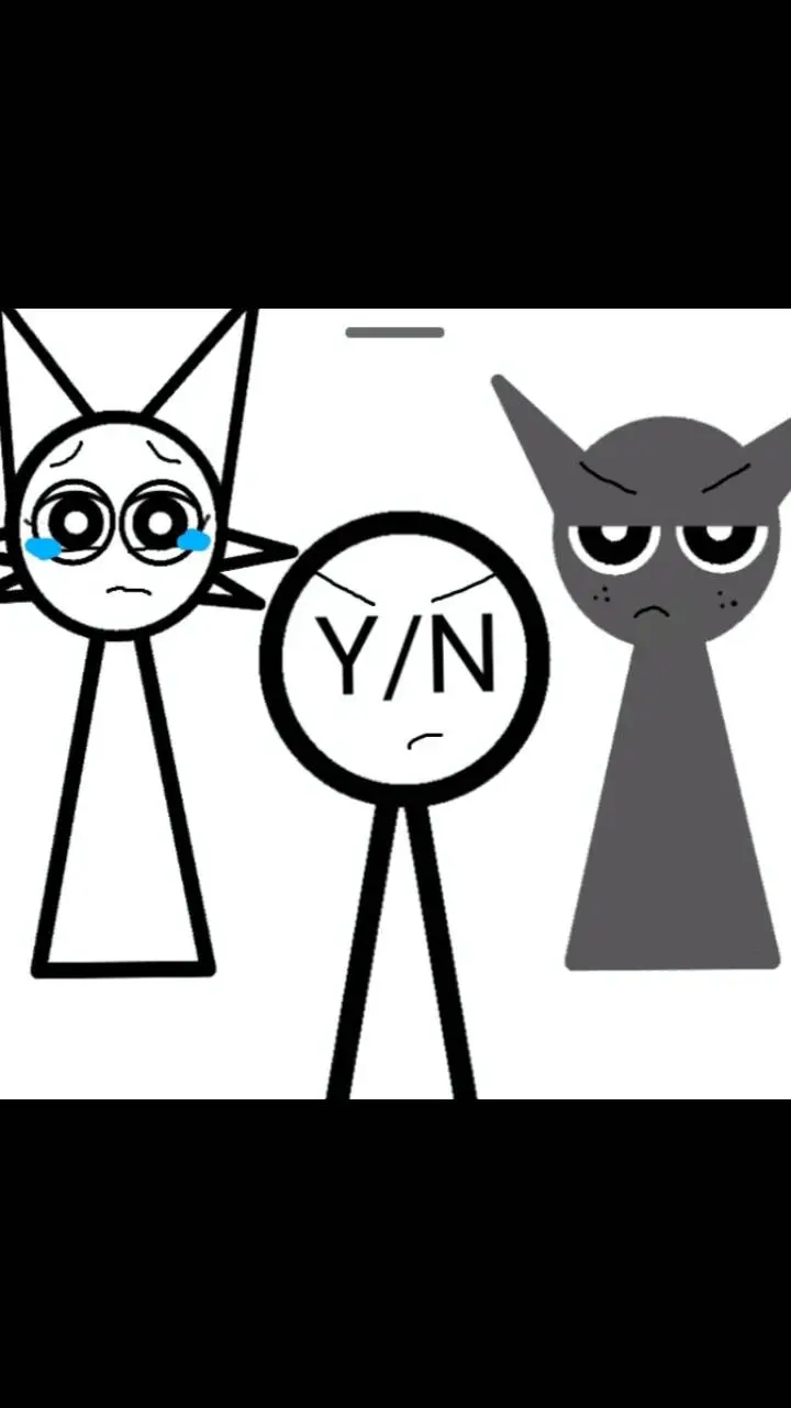 ai character: Sprunki hates you background