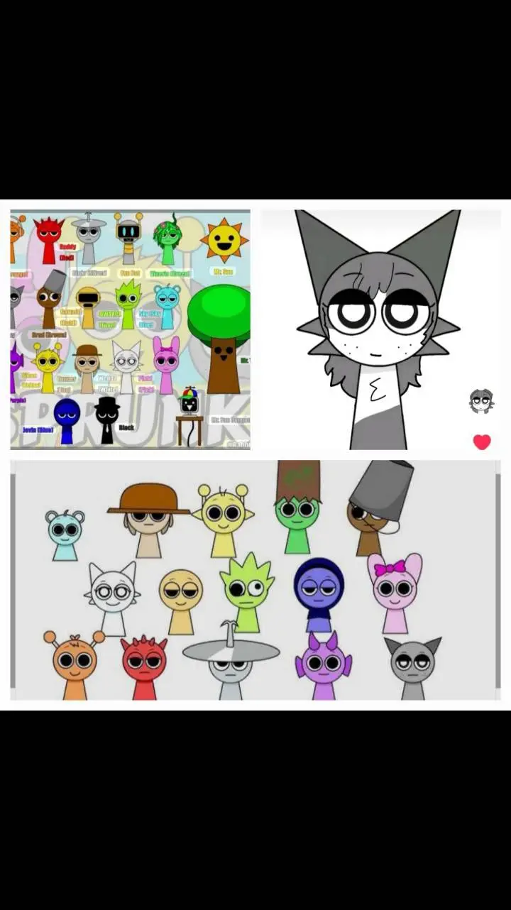 ai character: Sprunki Hangout background
