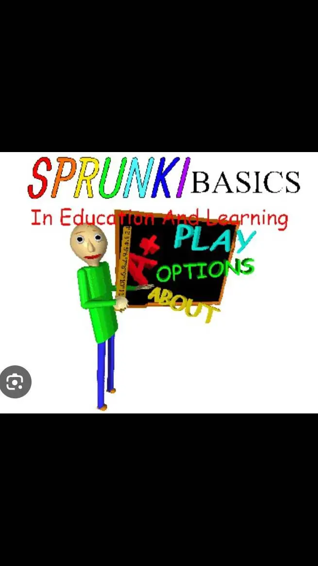 ai character: Sprunki Baldi background