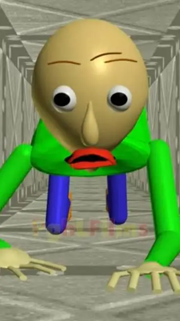 ai character: Baldi's Basic Vent background