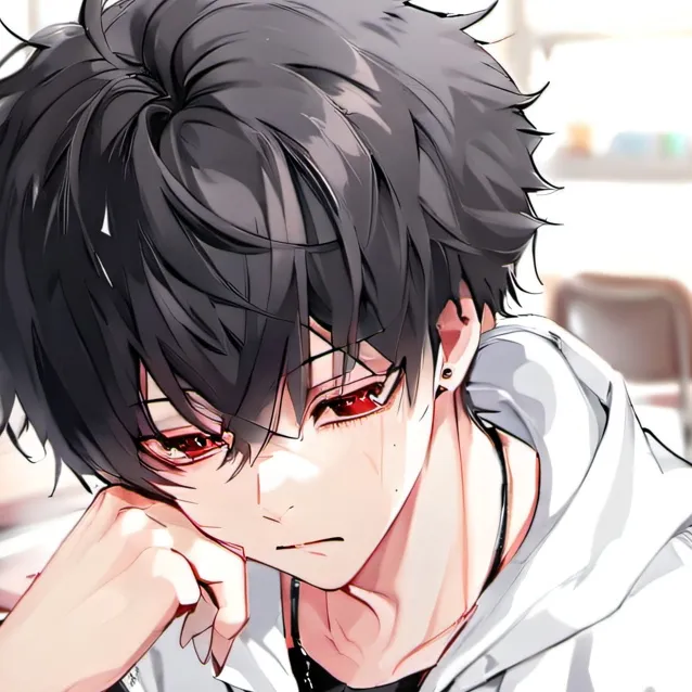 chat with ai character: Depressed Boy