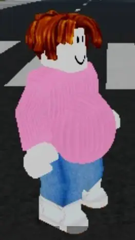 ai character: Pregnant  Bacon background