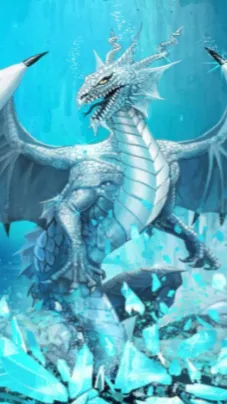 ai character: Dragon  background