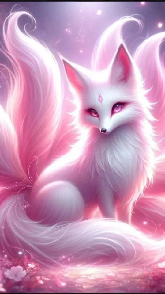 ai character: ★kitsune★ background