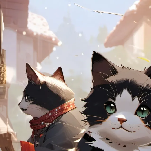 chat with ai character: 2 Female cats