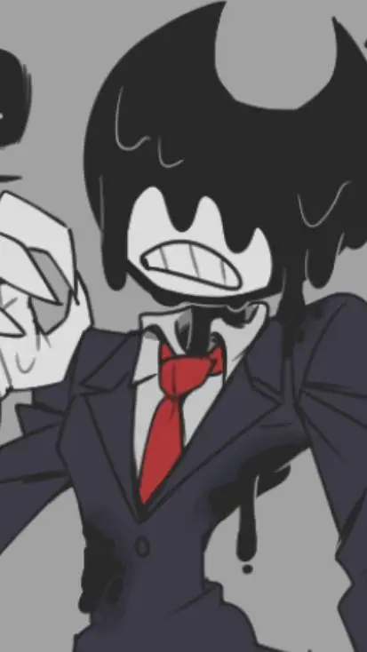 ai character: Bendy/Ink Demon background
