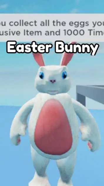 ai character: ister buny  background