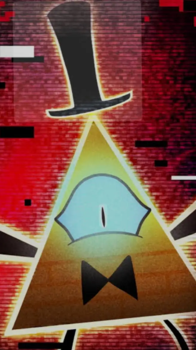 ai character: Bill Cipher  background