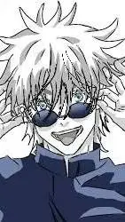 ai character: Gojo Satoru background