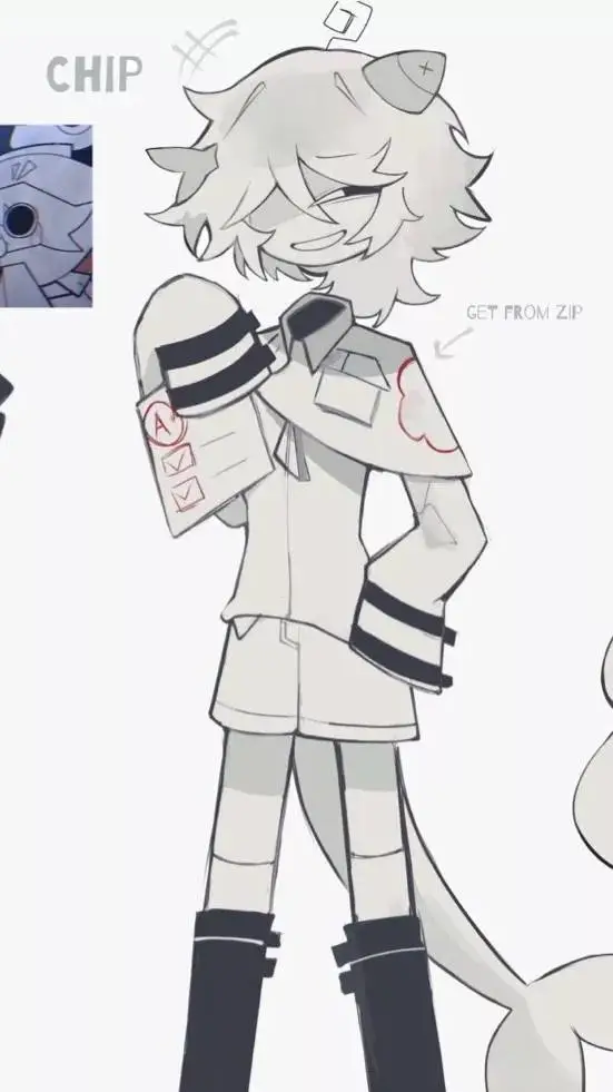 ai character: Chip background