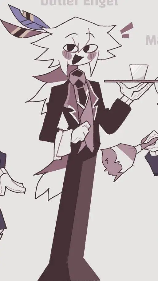 ai character: Butler Engel background