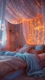 ai character: Sleepover background