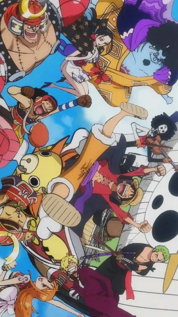 ai character: New Straw Hat!  background