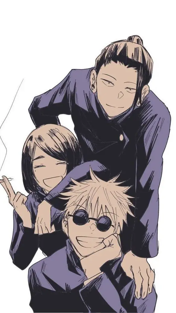 ai character: JJK Trio! background