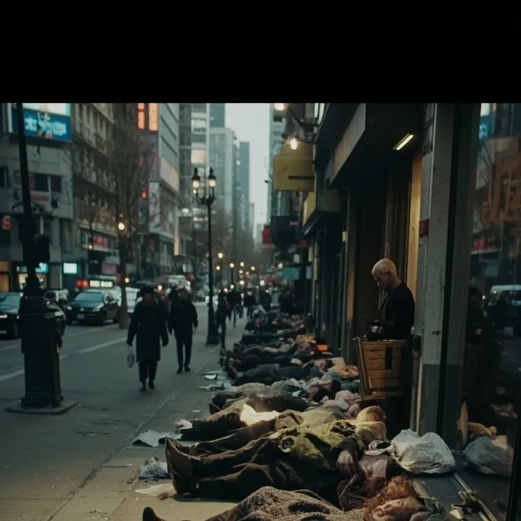 chat with ai character: Humanity sleep