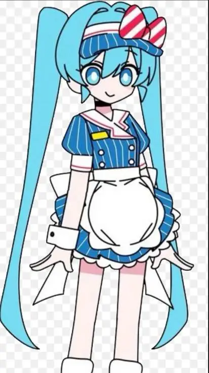 ai character: mesmerizer miku background