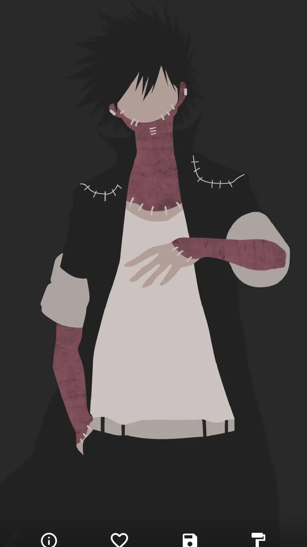 ai character: dabi background
