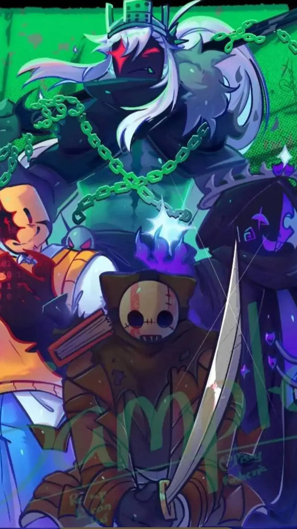 ai character: Forsaken you start background