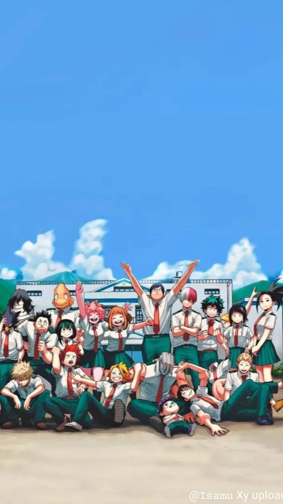 ai character: mha- dhe background
