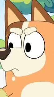 ai character: Chilli heeler  background