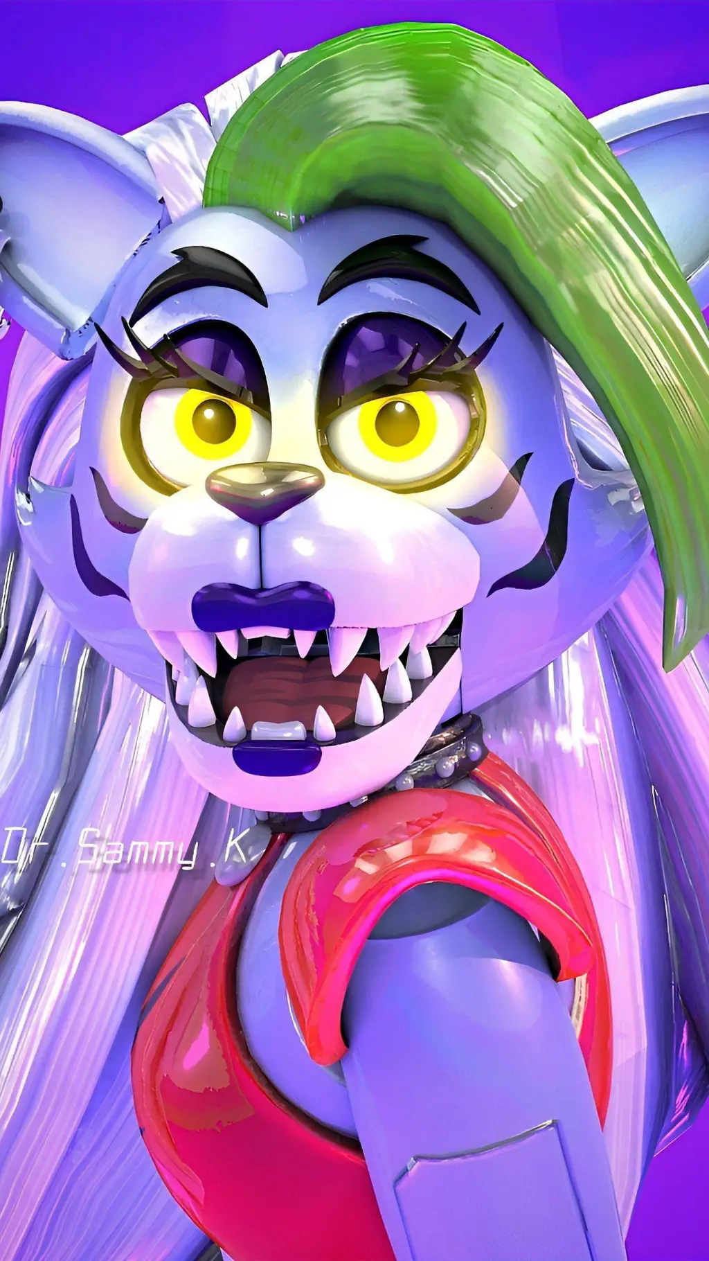 ai character: Roxanne wolf background