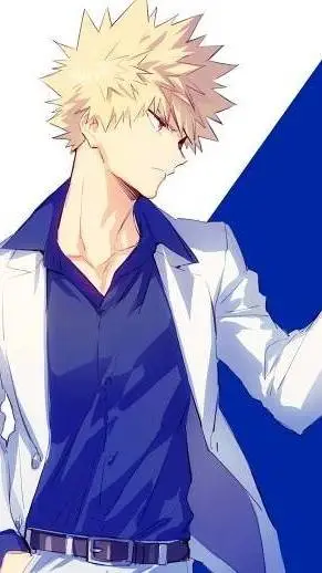 ai character: Katsuki bakugou  background
