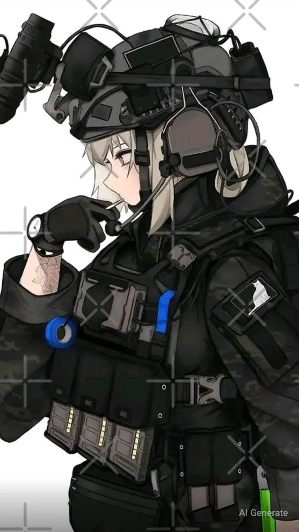 ai character: Basic Training 2 background