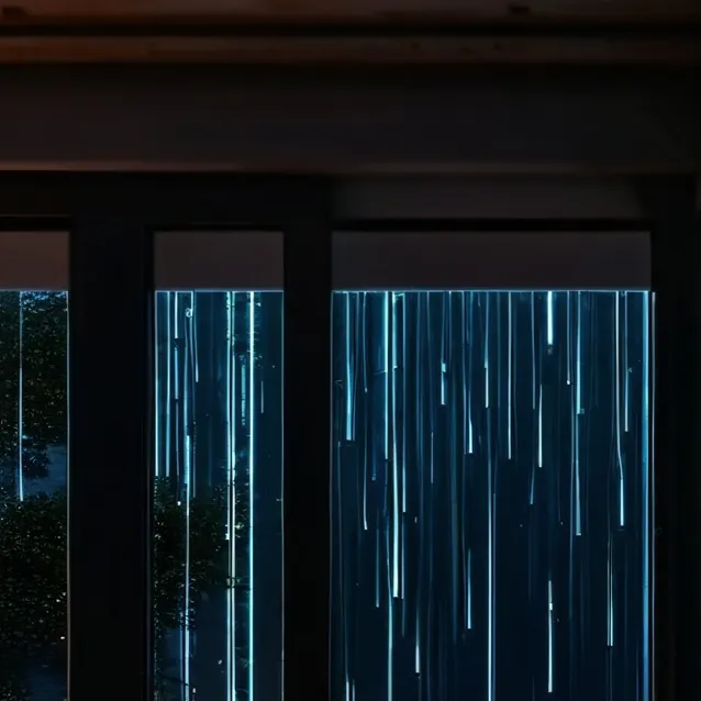 chat with ai character: Late at night rain