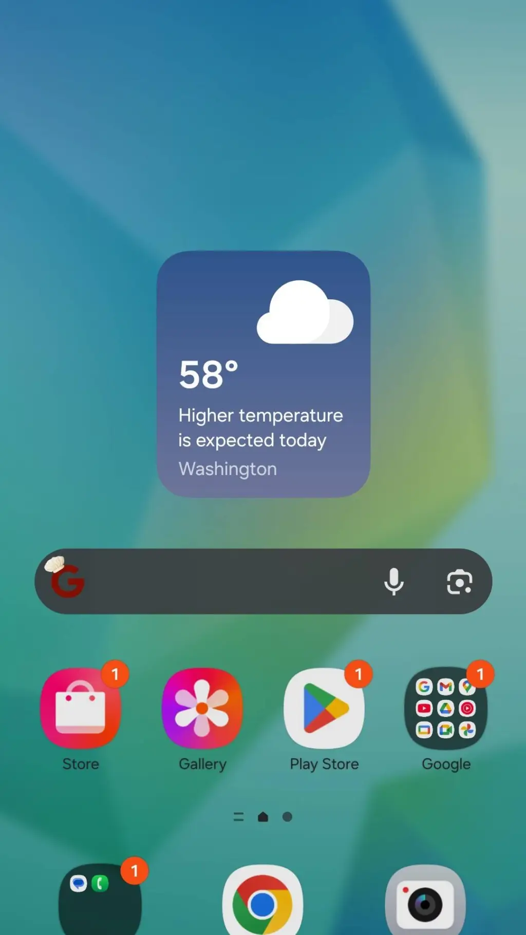 ai character: Samsung Phone background