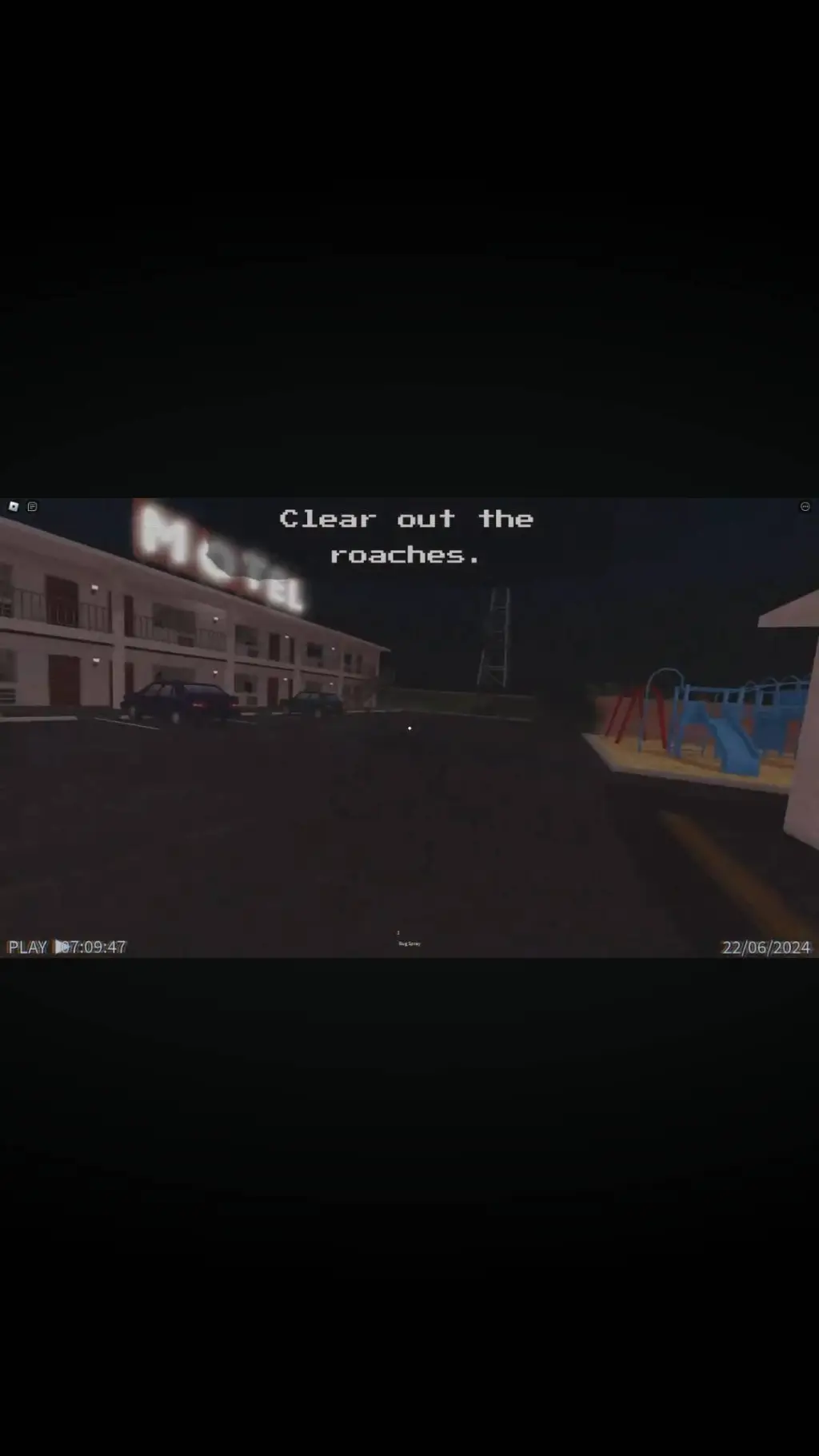 ai character: Motel background