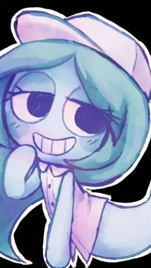 ai character: freaky moonflower  background